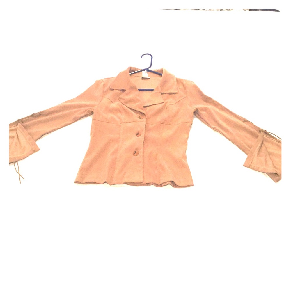 Cordurouy side-slit sleeve Jacket